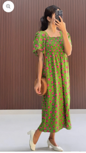 GREEN AND PINK