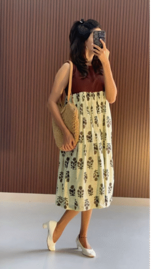 BROWN FROCK