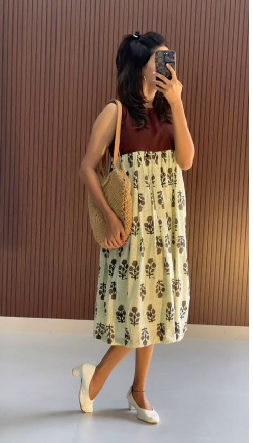 BROWN FROCK