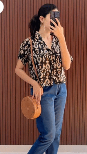OIZA CROP SHIRT