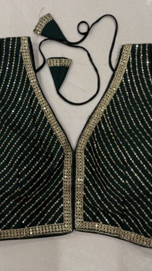 GREEN BLOUSE