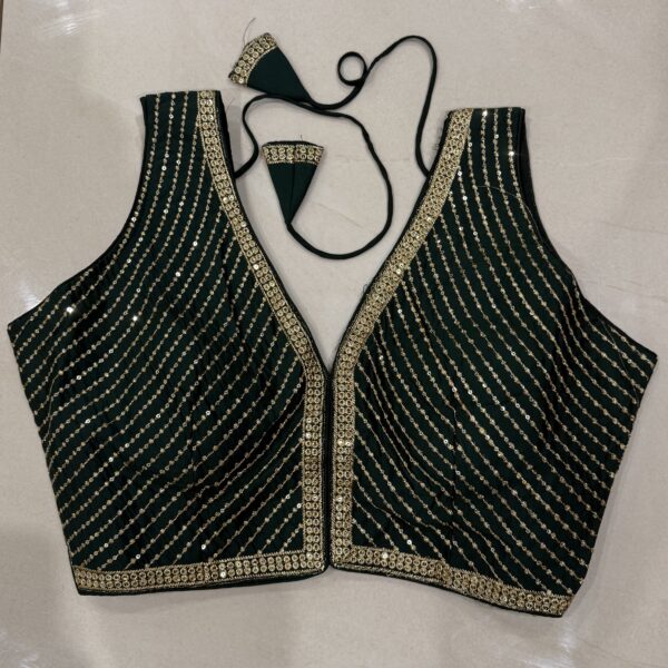 GREEN BLOUSE