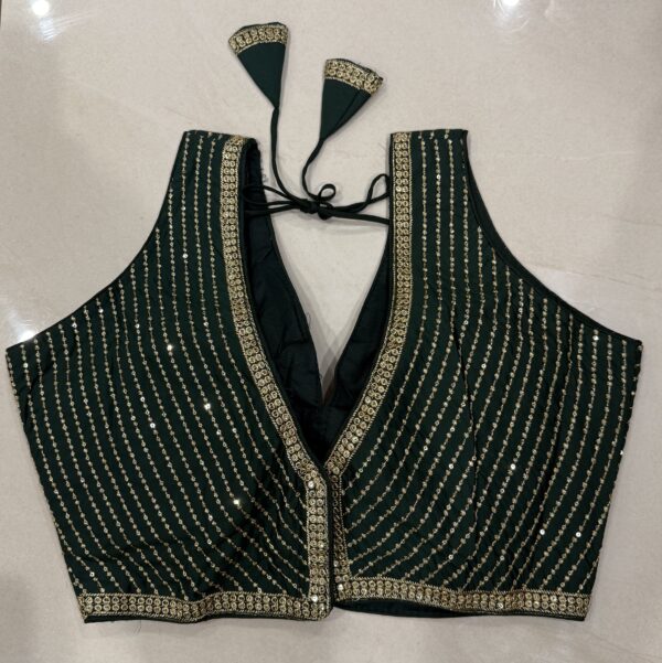 GREEN BLOUSE